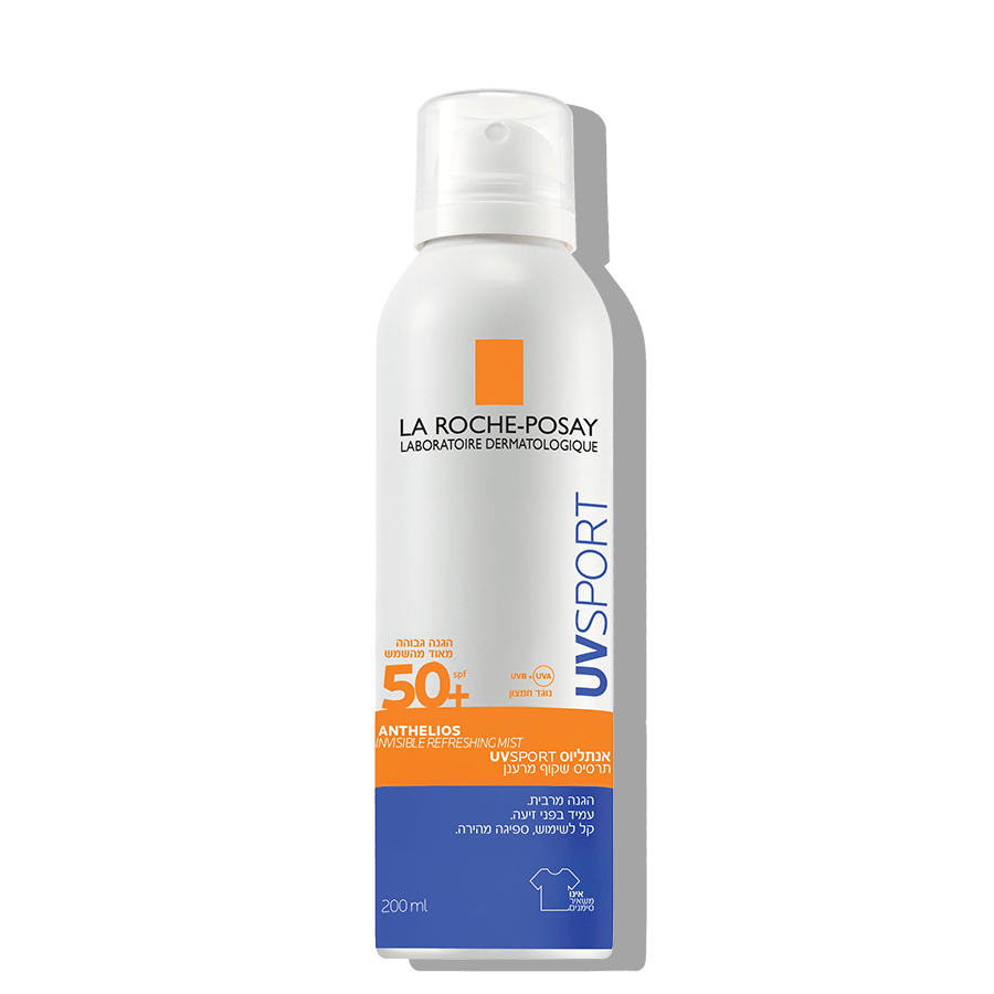 ספריי הגנה מהשמש SPF50 Plus אנתליוס UV Sport
