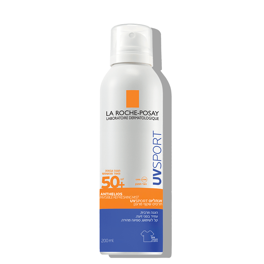 ספריי הגנה מהשמש SPF50 Plus אנתליוס UV Sport