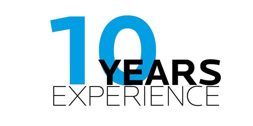 ten years experience