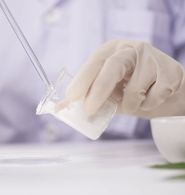 test cream in lab