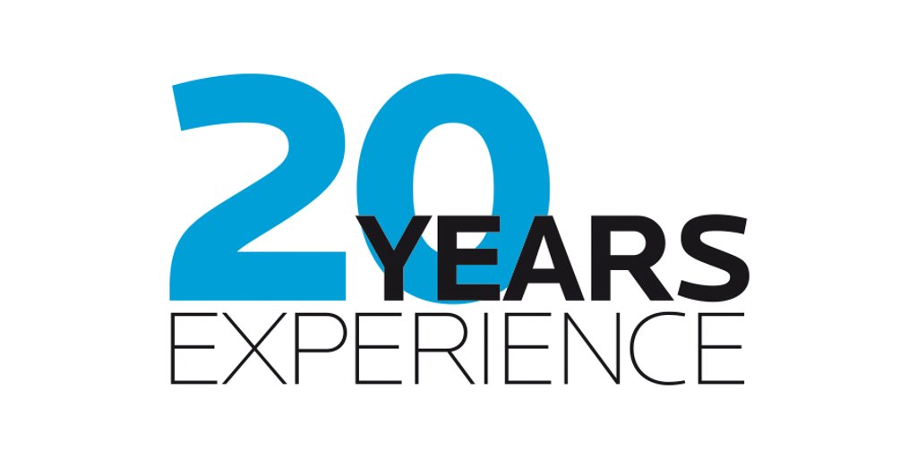 twenty years experience